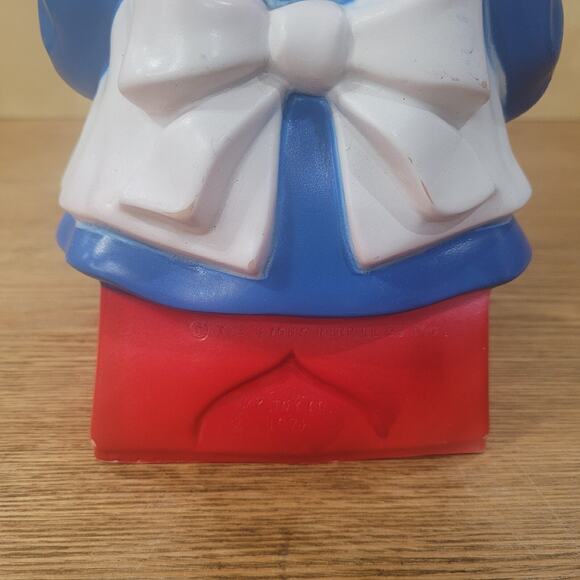 My Toy Co Vintage 1972 RAGGEDY ANN Coin Bank Bobbs Merrill w/Plug Doll Child Toy - Picture 12 of 16